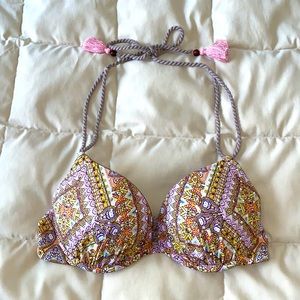 VS Victoria’s Secret Aztec Push Up Bikini Swimwear Top